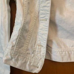 White Jean jacket